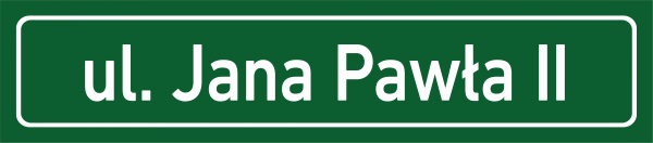 Tablica adresowa z nazwą ulicy