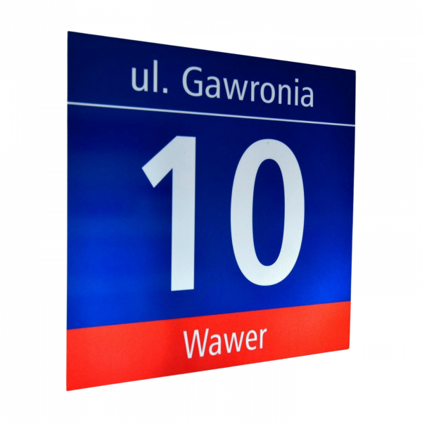 Tablica adreswowa Łodź
