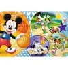 Puzzle 24 elementy Maxi - Mickey Mouse, Czas na sport!