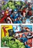 Puzzle 2x60 elementy Super Kolor - Avengers
