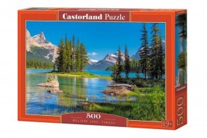 Puzzle 500 elementów Jezioro Maligne Kanada