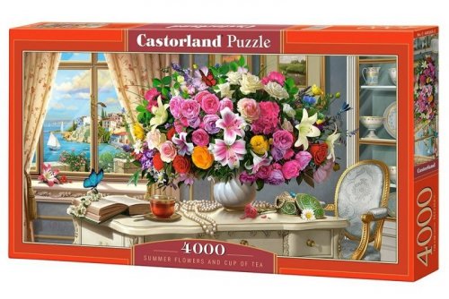 Puzzle 4000 elementów Letnie kwiaty