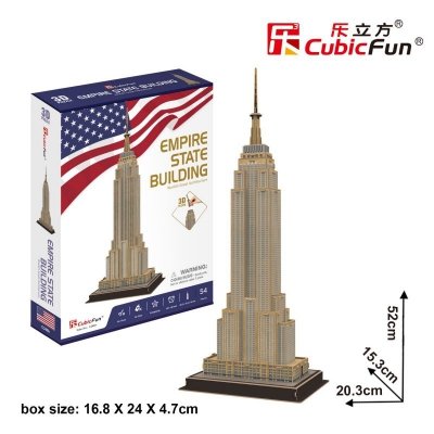 Puzzle 3D Empire State Building 54 elementy