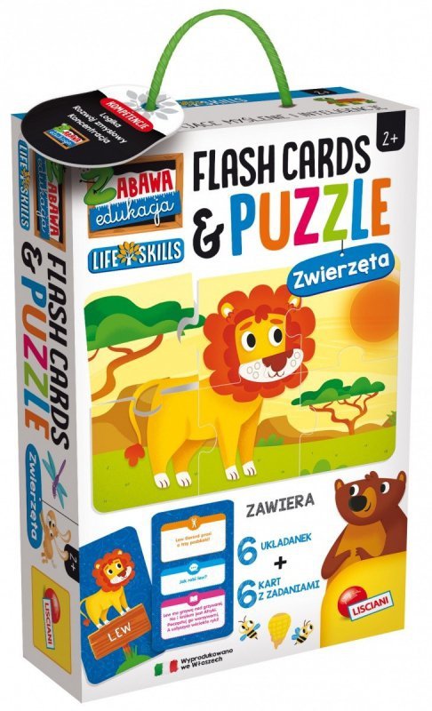 Puzzle dla dzieci i karty-fiszki