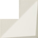 Tubądzin Coma white STR 20x20
