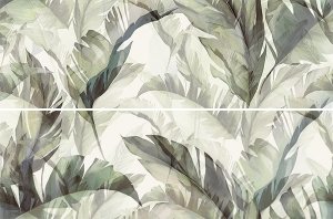 Opoczno Forli Leaves Green Inserto 58x89