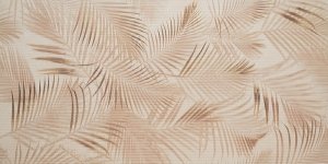 Tubądzin Leaves Beige dekor 119,8x59,8