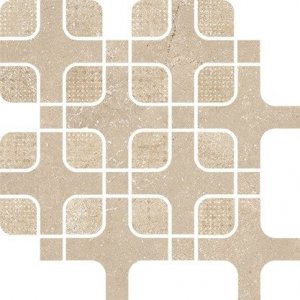 Opoczno Glazura Sensuella Beige Mosaic Satin 29,4x29,4