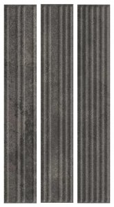 Paradyż Carrizo Basalt elewacja stripes mix 40x6,6