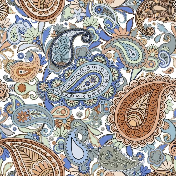 Keros Paisley Nur 25x25