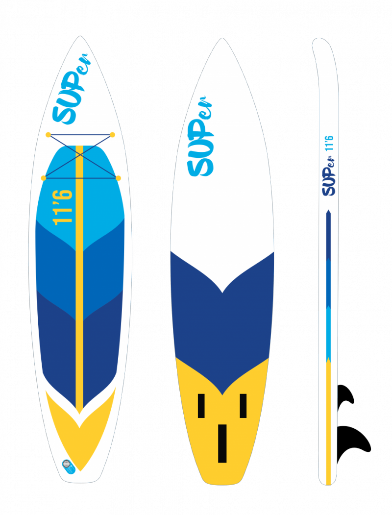 Deska SUP Super 11'6&quot; 2024