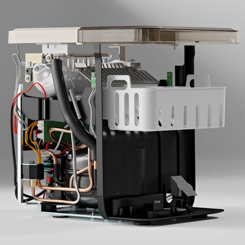 Kostkarka do lodu 12V kamper yolco przyczepa