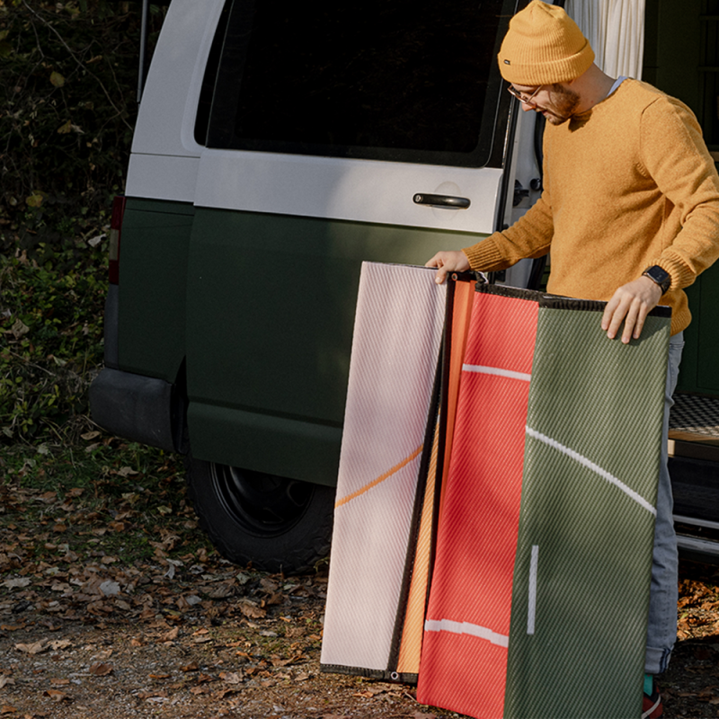 mata vw California podłoga przed kampera