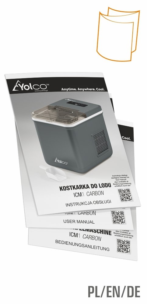 Kostkarka do lodu ICM1 Carbon Yolco