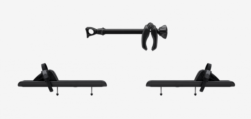 Zestaw do montażu 3 roweru bagażnika kempingowego Thule Caravan Superb XT