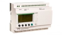 Sterownik programowalny 16wej 10wyj 24V DC RTC/LCD Zelio SR3B262BD