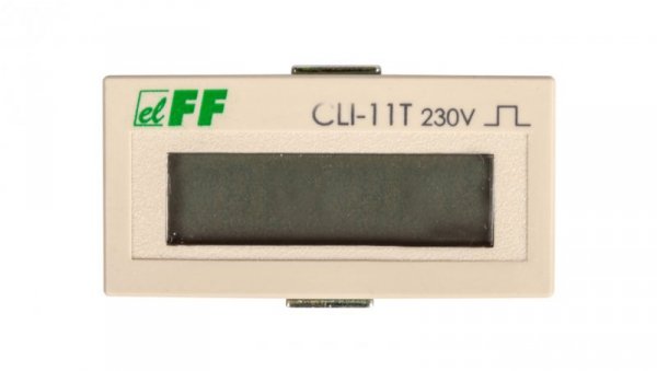 Licznik impulsów 110-240V AC/DC 1P 8A 8 cyfr panelowy CLI-11T