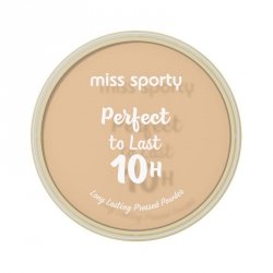 Miss Sporty Perfect To Last 10H długotrwały puder w kamieniu 010 Porcelain 9g