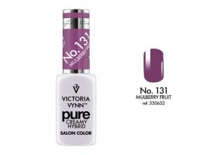 Kremowy Lakier Hybrydowy PURE kolor:  No 131 Mulberry Fruit