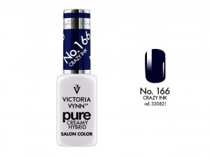 Kremowy Lakier Hybrydowy PURE kolor:  No 166 Crazy Ink
