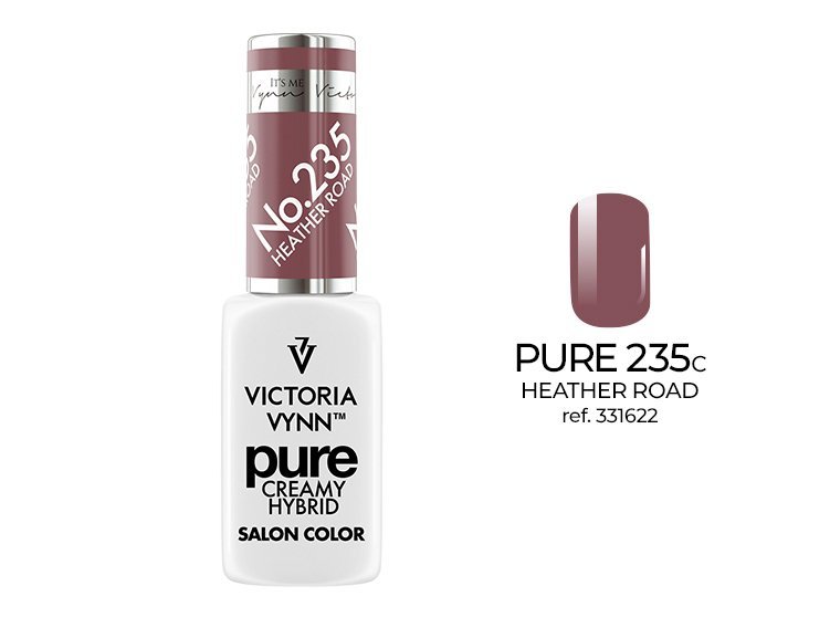  Kremowy Lakier Hybrydowy PURE kolor:  No 235 Heather Road