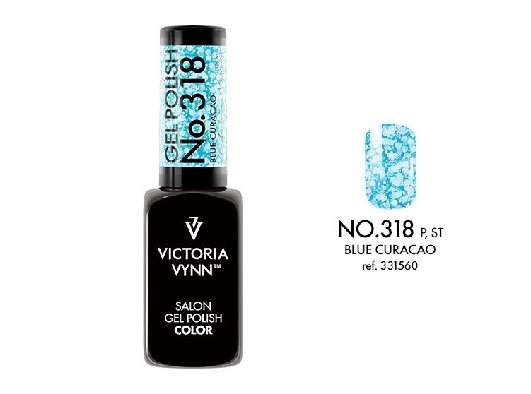 Victoria Vynn Salon Gel Polish COLOR kolor: No 318 Blue Curacao