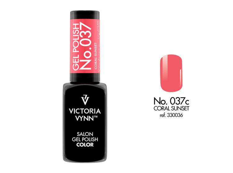  Victoria Vynn Salon Gel Polish COLOR kolor: No 037 Coral Sunset