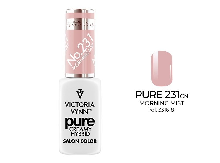  Kremowy Lakier Hybrydowy PURE kolor:  No 231 Morning Mist