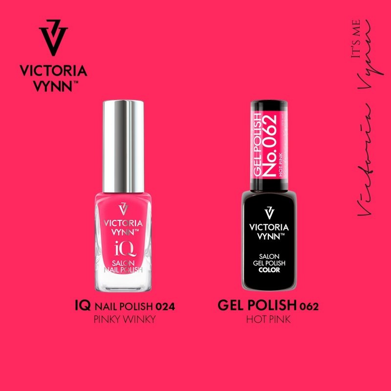  iQ SALON NAIL POLISH 024 Pinky Winky
