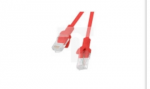 Kabel krosowy patchcord U/UTP kat.5e 0,5m czerwony PCU5-10CC-0050-R