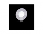 Lampka LED Ring Inox 230V 2W - Zimna 23/WS/K/ED/230V