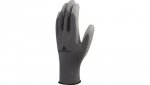 Rękawice dziane z poliamidu bezszwowe do prac precyzyjnych szare rozmiar 10 VE702GR VE702GR10