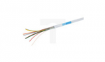 Wielożyłowy kabel do zabezpieczeń Ekranowany, dł. 100m, 0,22 mm² CSA, 200 V, 6-żyłowy, Ø 4.4mm, izolacja: Polichlorek