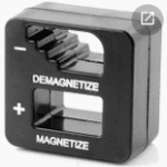 Magnetyzer/demagnetyzer do wkrętaków, bitów, kluczy i innych stalowych narzędzi 8PK-220