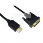 20mtr DVI-D M - HDMI m Cable - Black