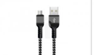 MCE473 Kabel USB do MicroUSB Kabel do szybkiego ładowania 1 m