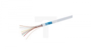 Wielożyłowy kabel do zabezpieczeń Ekranowany, dł. 100m, 200 V, 10-żyłowy, Ø 5mm, izolacja: Polichlorek winylu PVC, RS