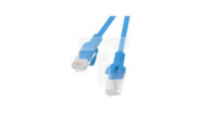 Kabel krosowy patchcord U/UTP kat.5e 20m niebieski PCU5-10CC-2000-B