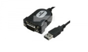Kabel szeregowy, długość 45cm, złącze A: DB 9, złącze B: USB