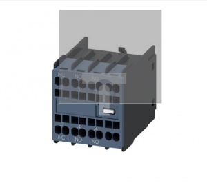 Blok styków pomocniczych S00 – S3 2Z+1R montaż czołowy do styczników 3RT2.1 3RT2.2 i 3RH21 przyłącze sprężynowe 3RH2911-2HA21