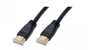 Kabel HDMI ze wzmacniaczem Highspeed 1.3 GOLD Typ A M/M AK-330105-300-S 30m AK-330105-300-S AK-330105-300-S