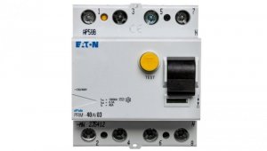 Wyłącznik różnicowoprądowy 4P 40A 0,3A typ AC PFIM-40/4/03-MW 235412