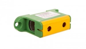 Blok rozdzielczy-odgałęźny 1-polowy AL/CU 16-95mm2 żółto-zielony montaż płaski i na szynę TH WLZ35P/95/z 48.597