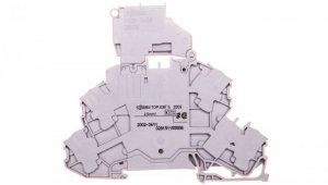 Złączka dwupiętrowa bezpiecznikowa z uchylną podstawką bezpiecznika 2002-2611