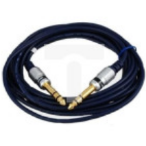 Kabel audio Jack 6,3 stereo/Jack 6,3 stereo MK61 1m