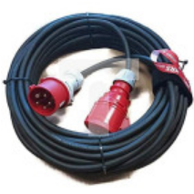 Kabel przedłużacz siłowy 16A/32A 1m adapter zmiana fazy 223201