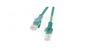Kabel krosowy patchcord U/UTP kat.6 1,5m zielony PCU6-10CC-0150-G