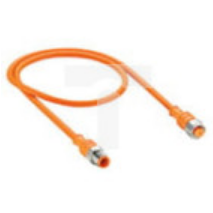 Kabel konfekcjonowany obustronne złącze M12 4-pinowe męskie proste żeńskie proste PVC pomarańczowy PRST 4-PRKT 4-07/5 M