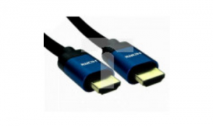 3m 8K HDMI M-M 28awg Blue Aluminium Hood