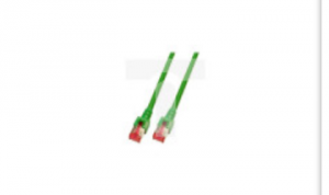 Kabel krosowy / Patchcord SFTP 1m Cat.6 LSZH zielony / EFB